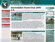 Tablet Screenshot of dfc1890.de